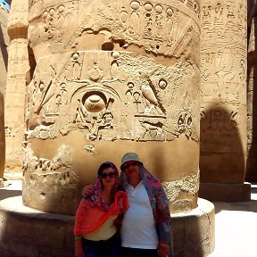 Фотография "С мужем в Египте"