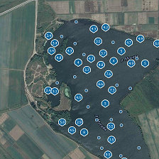 Карта глубин строгинского затона
