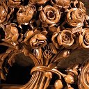 Carved Wood Decor