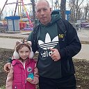 Алексей и дочка Анастасия Юрьевы
