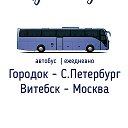 Городок - Питер • автобус