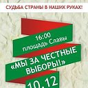 Пикет против фальсификации выборов в Cамаре