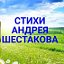 Стихи  Андрея Шестакова