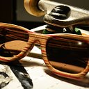 Деревянные солнцезащитные очки Ecotrend
