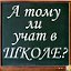 А тому ли учат в школе?