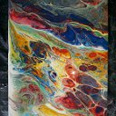 Акриловые заливки.!!!  Acrylic paint  pouring!!!