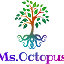 Ms. Octopus • Свечи • Декор из гипса и дерева