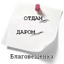 Отдам Даром Благовещенка