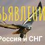 ОБЬЯВЛЕНИЯ РОССИИ И СНГ