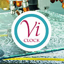 Vi-clock изготовление настенных часов из стекла