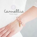 Украшения из натуральных камней "Camellia"