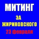 Митинг "За Жириновского" 23 февраля Курск