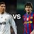 LiONeL MeSSi XAVI VILIA VS C.RONALDO KAKA HIGUAIN