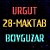 '' URGUT '' 28 MAKTAB'' '' BOYGUZAR ''