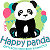 Happy panda