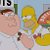 The family guy - Гриффины, and The simpsons tapped