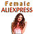 Female Aliexpress. Promotions, discounts, sales