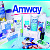 Ausstellung und Vorführung von Amway-Produkten