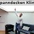 Spanndecken Kling