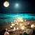 Лунный свет на глади моря