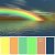 Палитра Цветовые схемы Rainbow Of Nature