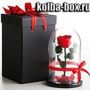 Роза В колбе