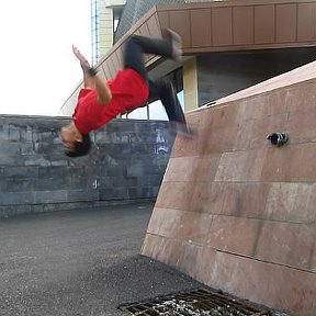 Фотография "Wall Flip"