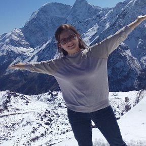 Фотография "Со мной случилось восхождение на Эльбрус. Высота 3800м над уровнем моря. Это счастье не описать словами. Я была У НЕБА В ГОСТЯХ!"
