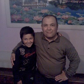 Фотография "Я и мой младший сын Ферузбек."