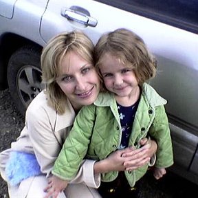 Фотография "Это я и моя доченька - Даша. Томск, 2004 г."