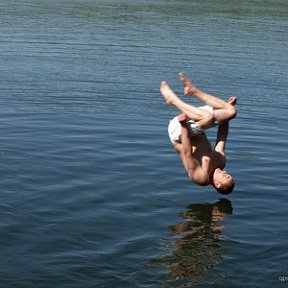 Фотография "Люблю полетать над водой летом. Ток что-то перевернуло."