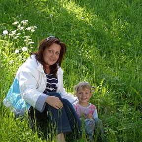 Фотография "С дочкой - 2007"
