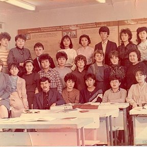 Фотография "мои однокурсники, группа э-43, октябрь 1987г."