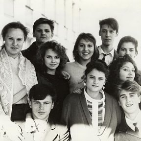 Фотография "Школа - выпускной класс май 1991 г."