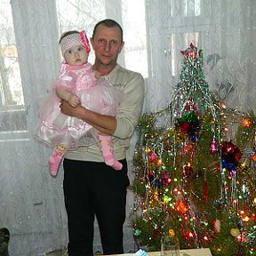 Фотография "Дед Вова с внучкой!"