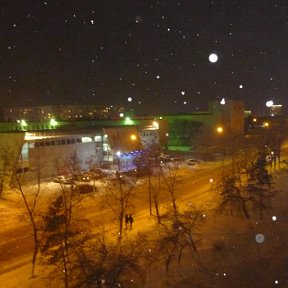 Фотография "Павлодар зимним вечером"