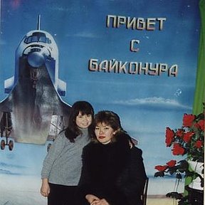 Фотография "Наступающий 2002 год. Я с дочуней."