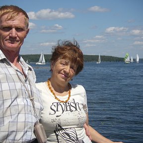 Фотография "Я  с  женой  Анной - Увильды 2012г."