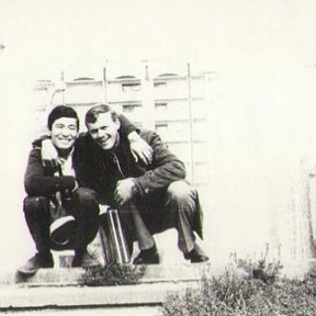 Фотография "Шымкент, 1984 год. Я с другом Шульц Александром."