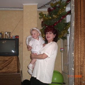 Фотография "Новый 2008 год. Я и мой ангел!!!!"