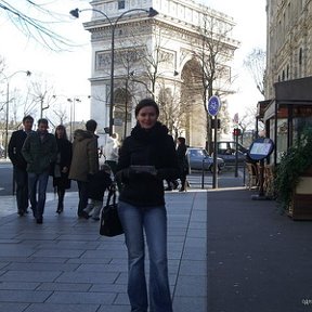 Фотография "Париж, Триумфальная Арка"