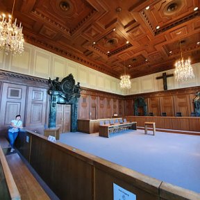 Фотография "Судебный зал # Нюрнберг "