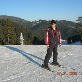Фотография "Перед спуском с горы. Словакия 2006 г."