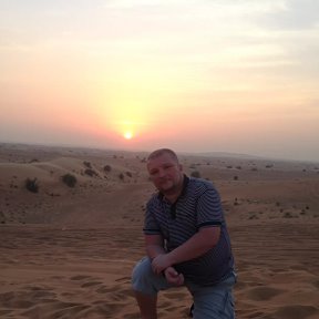 Фотография "Закат в Аравийской пустыне"