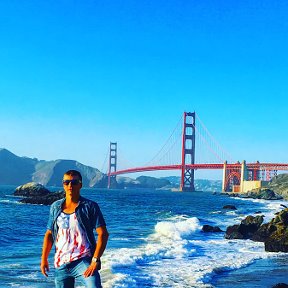 Фотография "Всю ночь рулил, ради этой фотки ☺️
#sanfrancisco #usa #california"