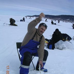 Photo " Залив Мордвинова(Охотское море).На рыбалке корюшки 18 марта 2008г."