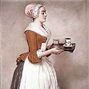 Фотография "Жан-Этьен Лиотар
*Шоколадница*, ок. 1743—45"