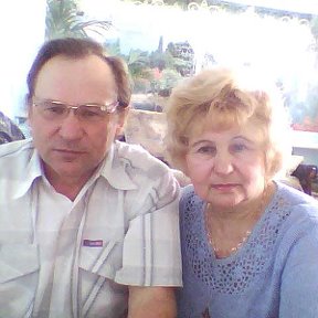 Фотография "11 марта 2012год Яуфман Сергей с женой Олей. с.Ершовка."