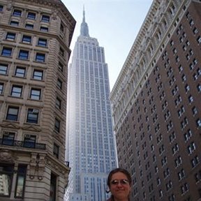 Фотография "На фоне самого высокого здания в NY ESB."