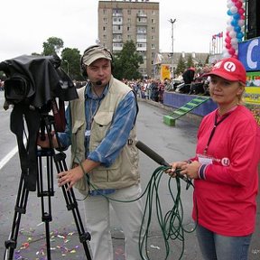 Фотография "я на работе в день города"